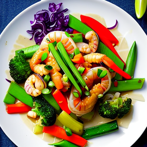 Mantis Shrimp Stir-fry