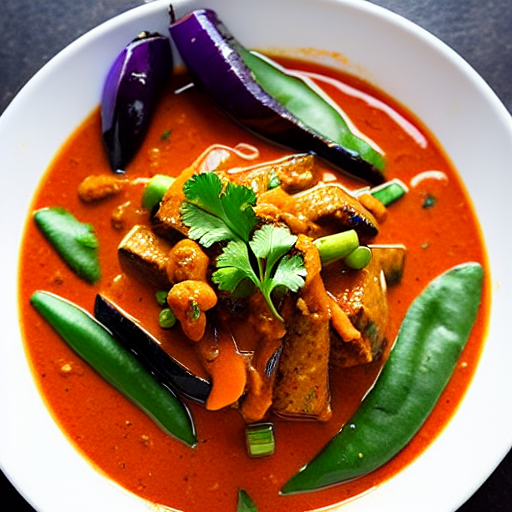 Red Curry Eggplant