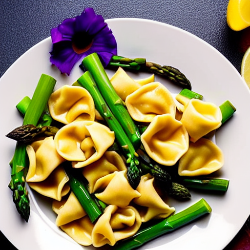 Tortellini de Espárragos