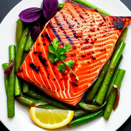 Salmon à la Plancha