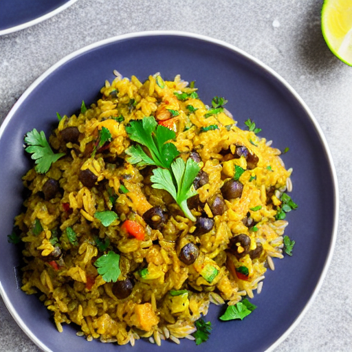 Riz Bil Kousa W Mujadara