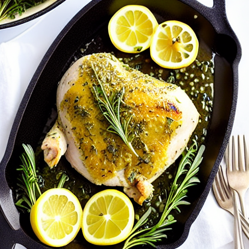 Baked Lemon Herb Chicken