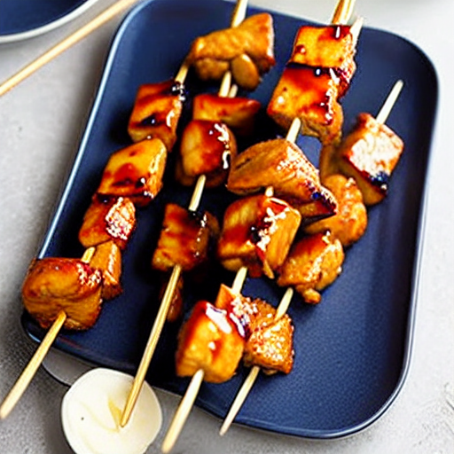 Gluten-Free Sweet and Sour Chicken Skewers
