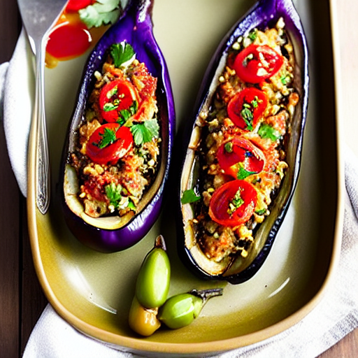 Stuffed Eggplant