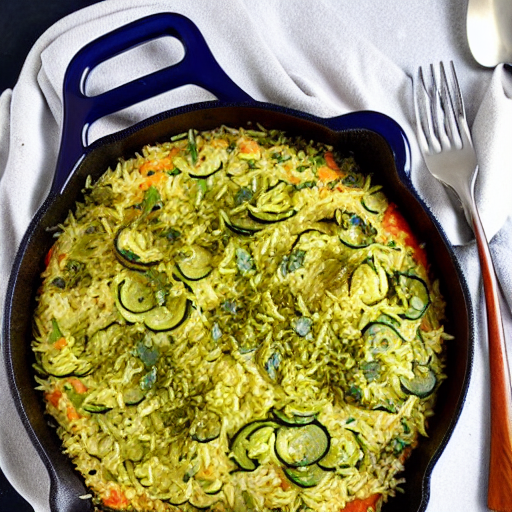 Zucchini Rice Bake