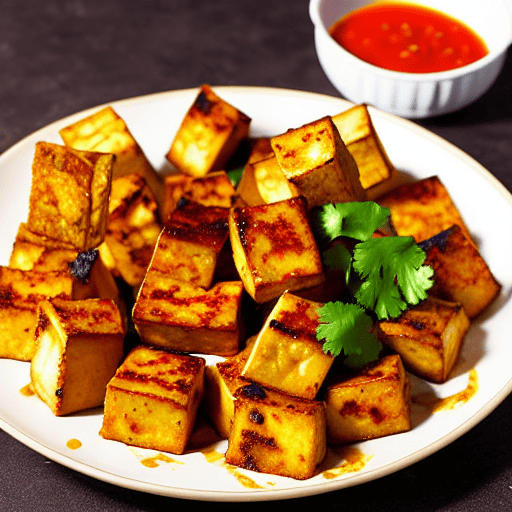 Crispy Tofu with Sauce