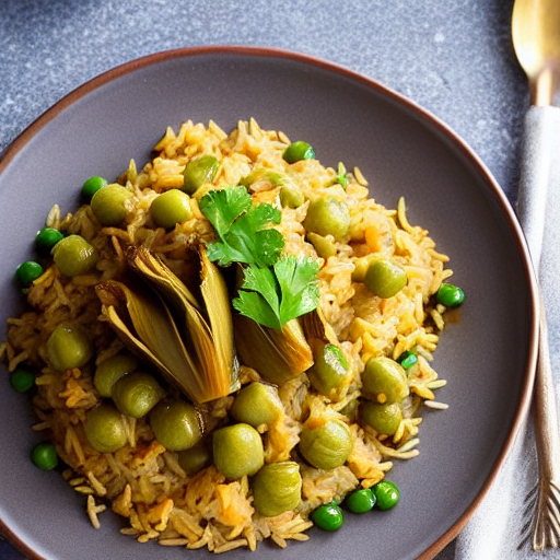 Riz aux Artichauts