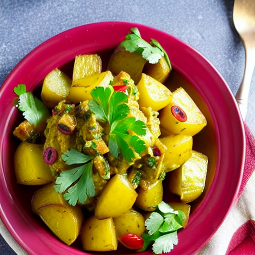 Moroccan Potato Salad