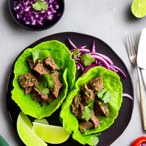 Tacos de Res con Salsa Verde