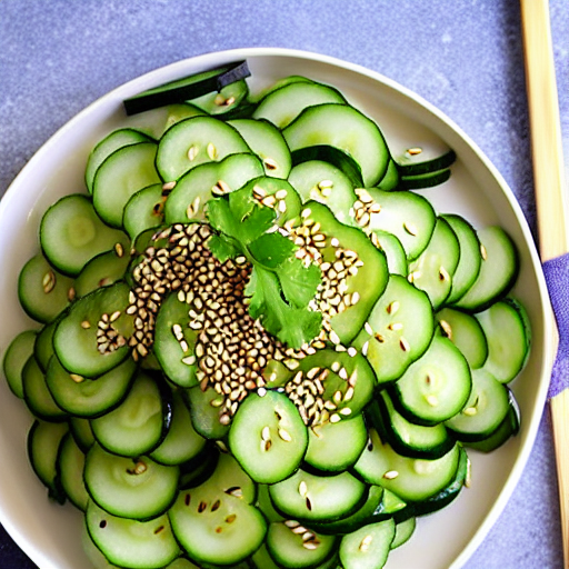 Cucumber and Sesame Salad