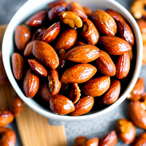 Sweet Soy Glazed Nuts