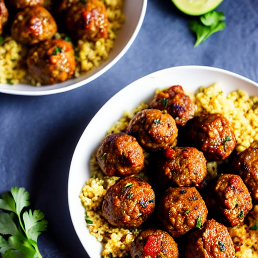 Keto Moroccan Spiced Meatballs