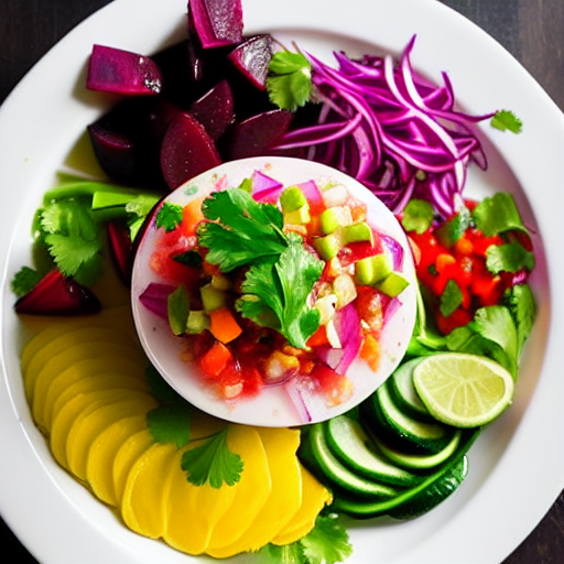Ceviche de Betabel