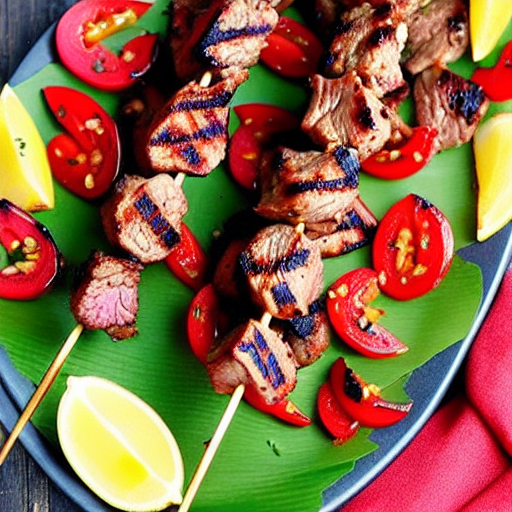 Moroccan Lamb Skewers