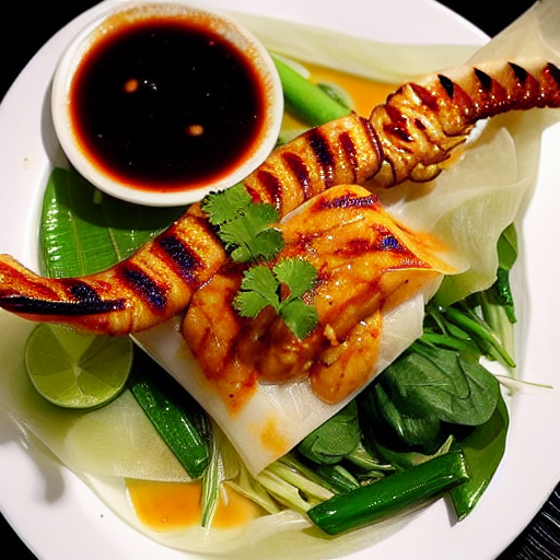 Cá Lóc Nướng Bánh Tráng