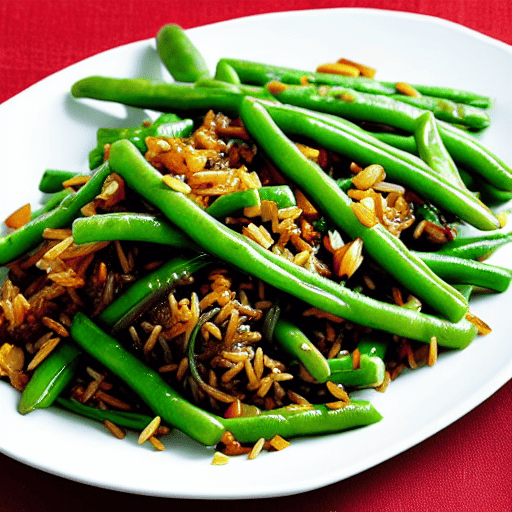 Beef and Green Bean Fried Rice