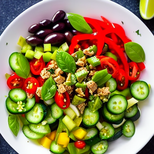 Spicy Greek Salad