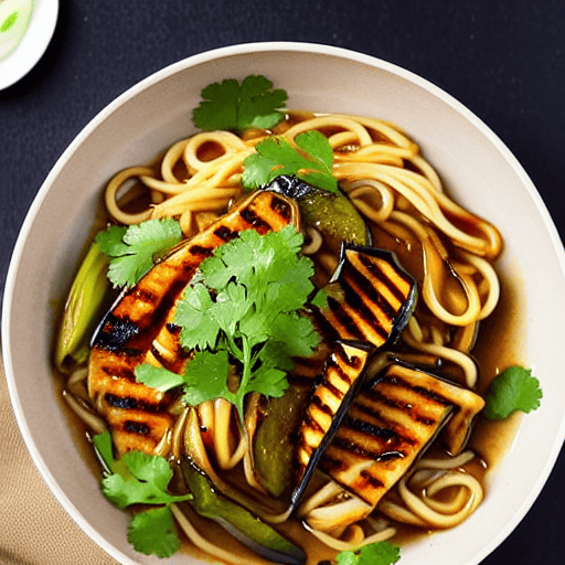 Yaki Miso Goya Nasu Udon