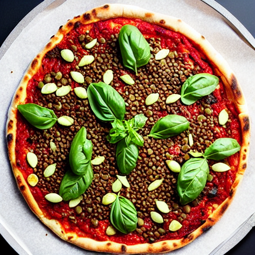 Moujaddara Pizza