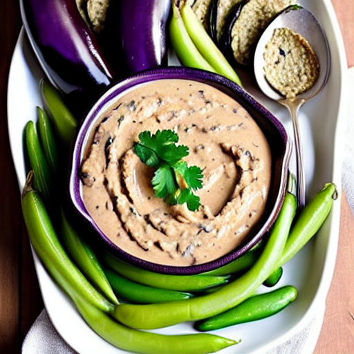 Keto Roasted Eggplant Dip
