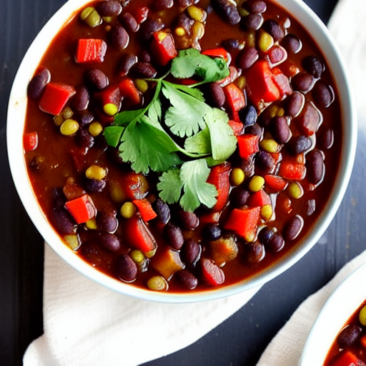 Smoky Black Bean Chili