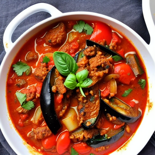 Keto Eggplant Stew