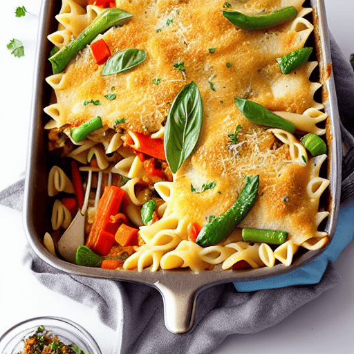 Chicken and Vegetable Pasta Bake