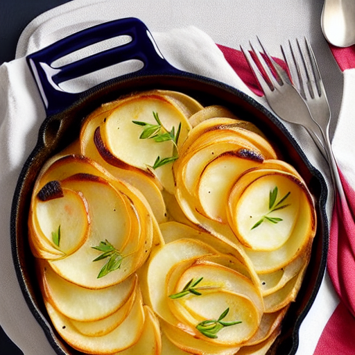 Pommes de Terre Boulangère