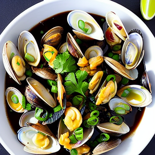 Stir-Fried Clams with Black Bean