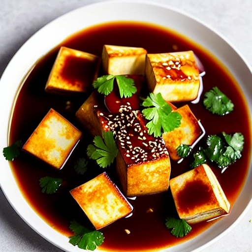 Crispy Tofu with Soy Sauce