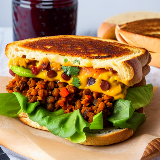 Bocadillo de Chorizo Vegano