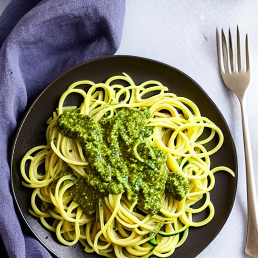 Keto Pesto Pasta