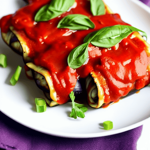 Keto Eggplant Rollatini