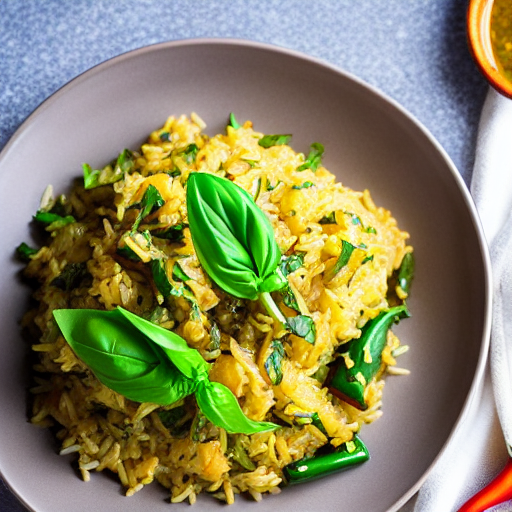 Keto Thai Basil Rice
