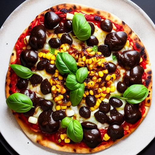 Huitlacoche Pizza