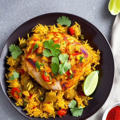 Arroz de Pollo al Chipotle