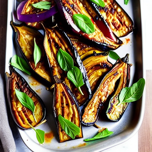 Keto Roasted Eggplant