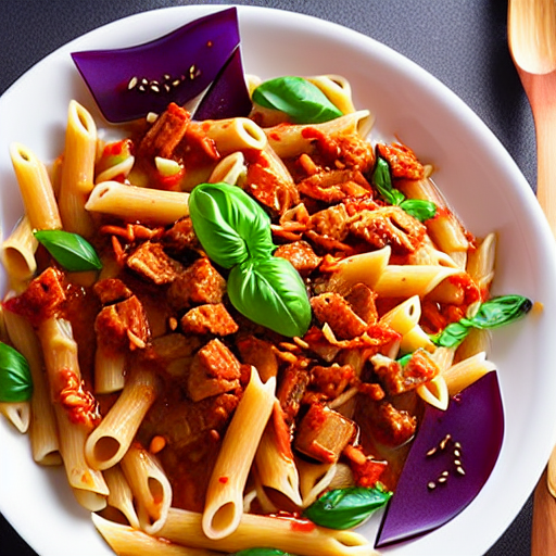 Spicy Pork Pasta