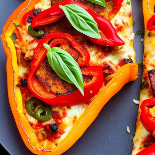 Stuffed Bell Pepper Pizza