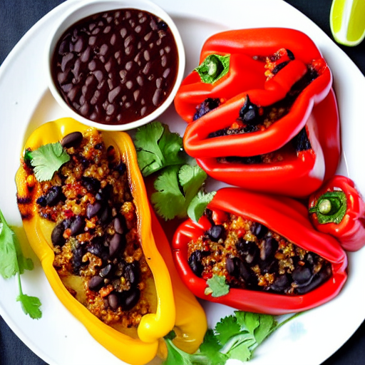 Pimientos Rellenos Veganos