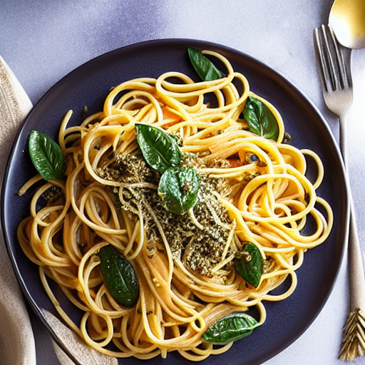 Pasta with Zaatar and Olives