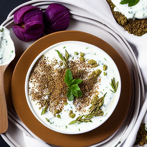 Labneh Bil Zaatar