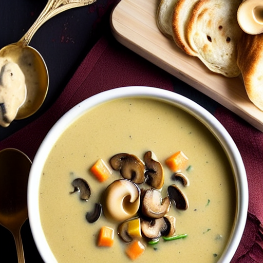 Crema de Champiñones