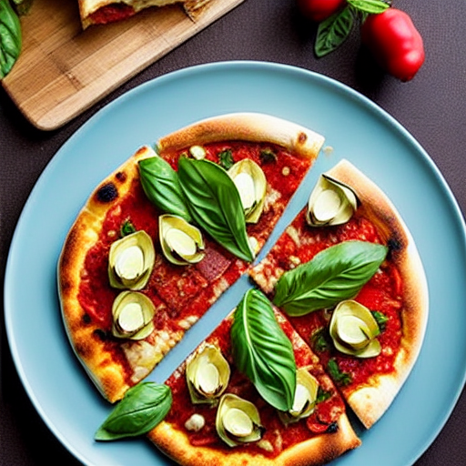Pizza con Carciofi