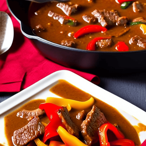 Gluten-Free Beef and Peppers