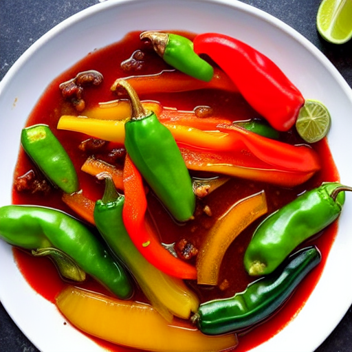 Chiles en Escabeche