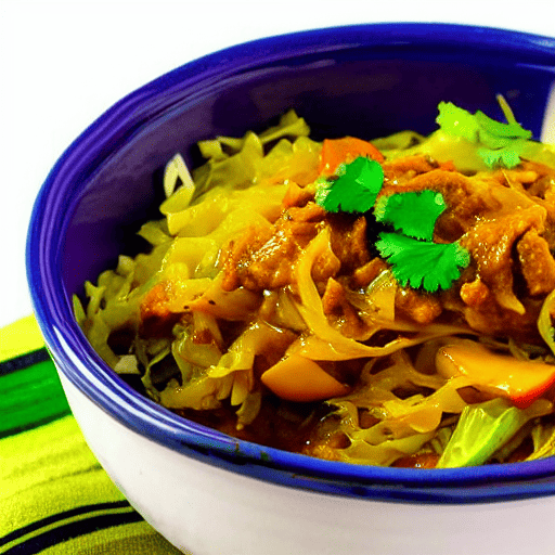 Cabbage Poriyal