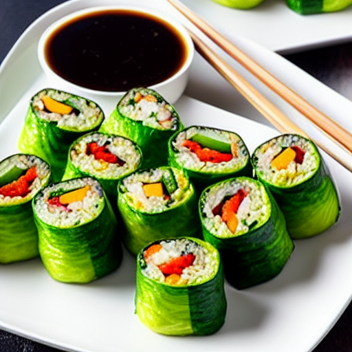 Zucchini Sushi Rolls