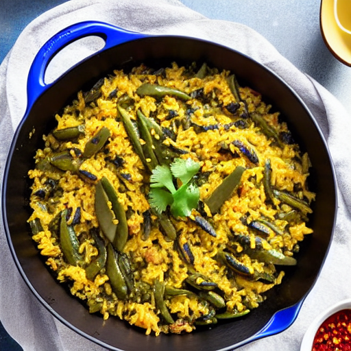 Arroz con Rajas Poblanas