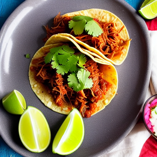 Tacos de Tinga de Res